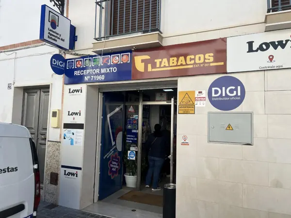 Imagen del punto de venta de Lotería