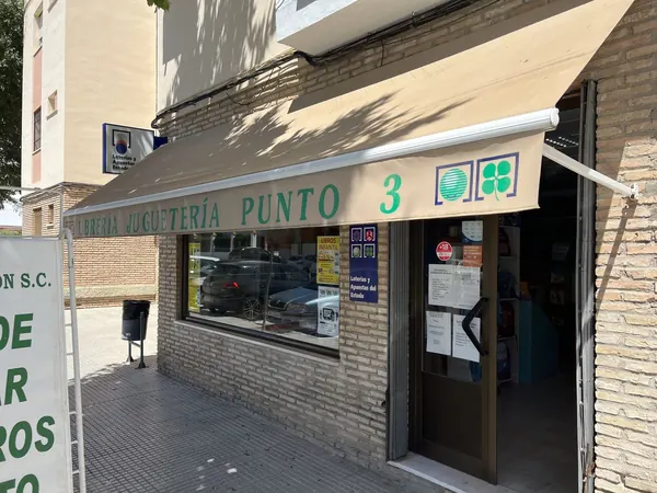 Imagen del punto de venta de Lotería