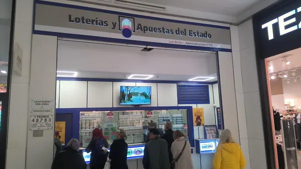 Imagen del punto de venta de Lotería