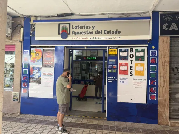 Imagen del punto de venta de Lotería