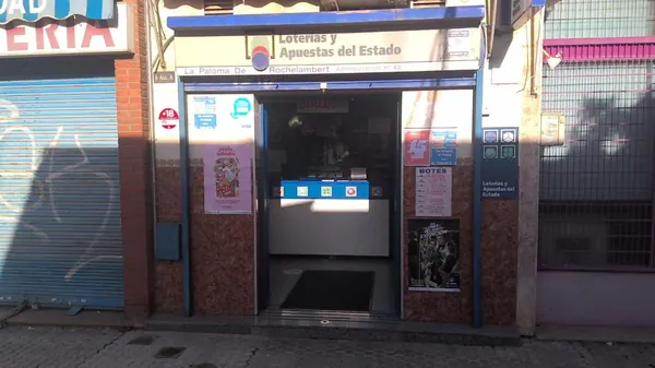 Imagen del punto de venta de Lotería