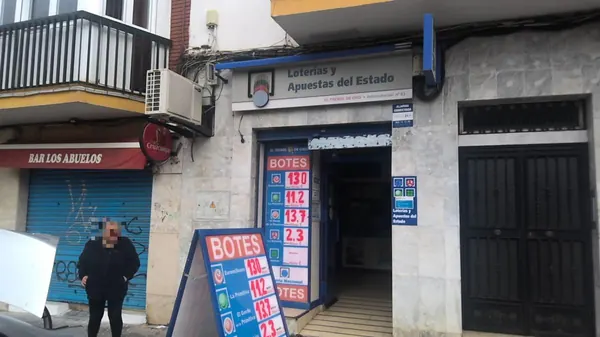 Imagen del punto de venta de Lotería
