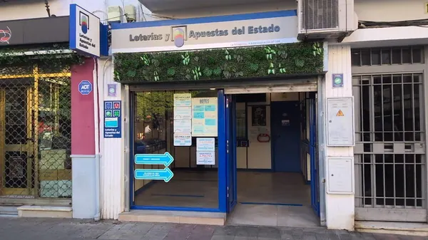 Imagen del punto de venta de Lotería