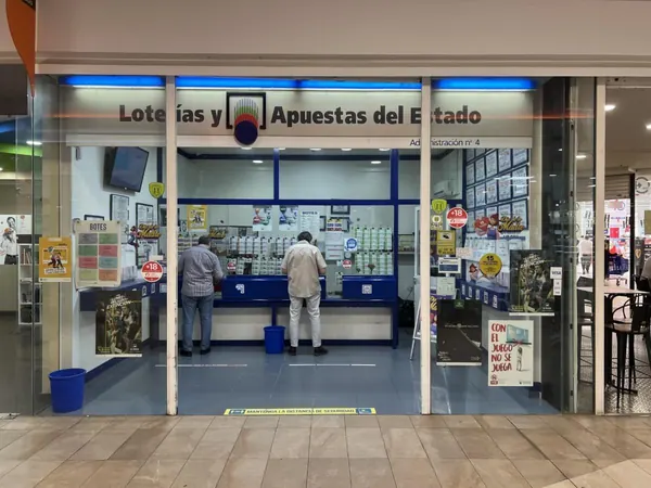 Imagen del punto de venta de Lotería