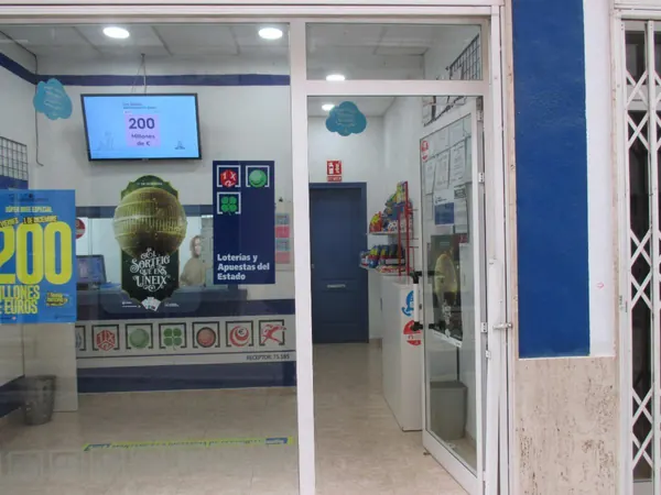 Imagen del punto de venta de Lotería