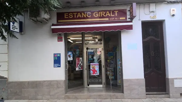 Imagen del punto de venta de Lotería