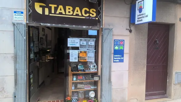 Imagen del punto de venta de Lotería