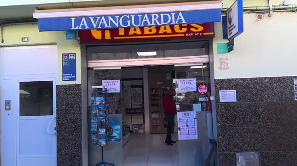 Imagen del punto de venta de Lotería