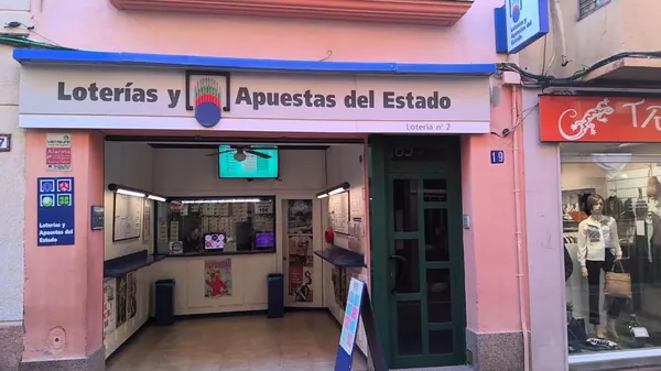 Imagen del punto de venta de Lotería