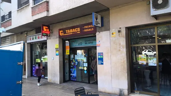 Imagen del punto de venta de Lotería