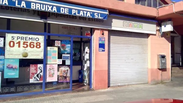 Imagen del punto de venta de Lotería