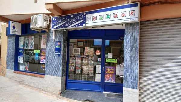 Imagen del punto de venta de Lotería