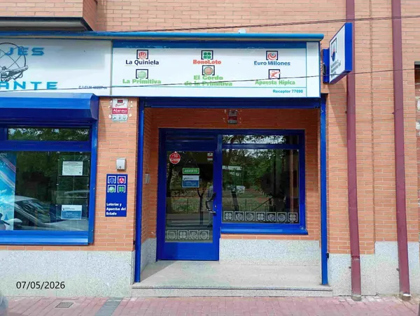 Imagen del punto de venta de Lotería