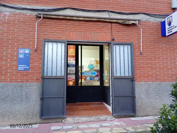 Imagen del punto de venta de Lotería