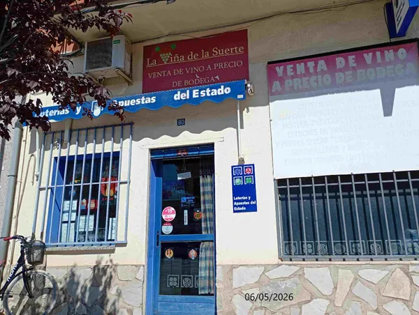 Imagen del punto de venta de Lotería
