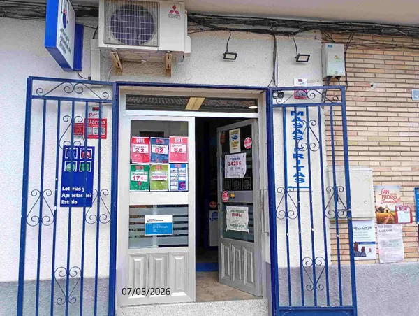 Imagen del punto de venta de Lotería
