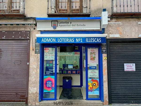 Imagen del punto de venta de Lotería