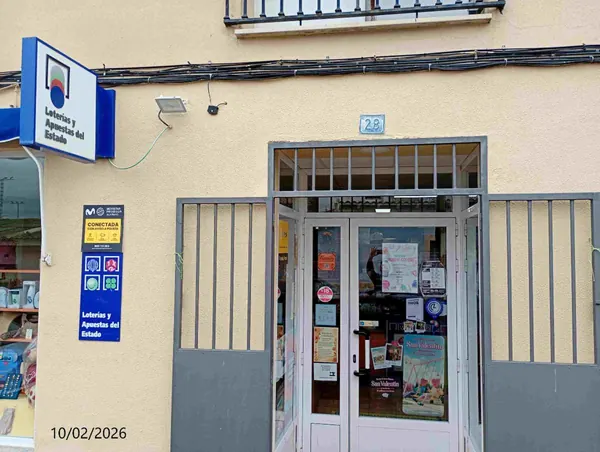 Imagen del punto de venta de Lotería