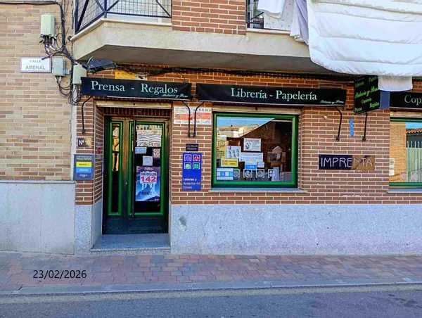 Imagen del punto de venta de Lotería