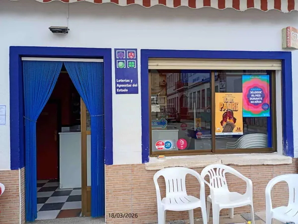 Imagen del punto de venta de Lotería