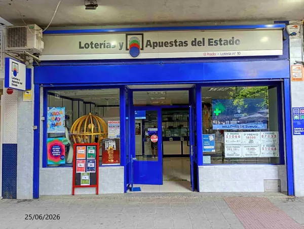 Imagen del punto de venta de Lotería