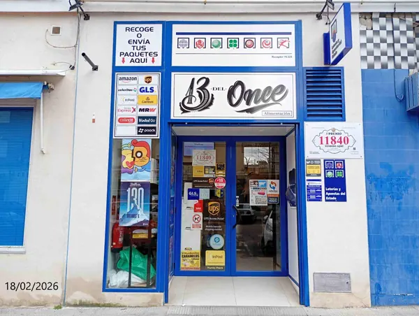 Imagen del punto de venta de Lotería