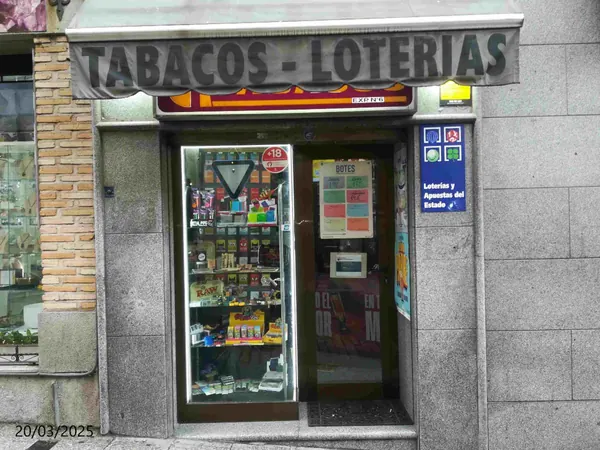 Imagen del punto de venta de Lotería