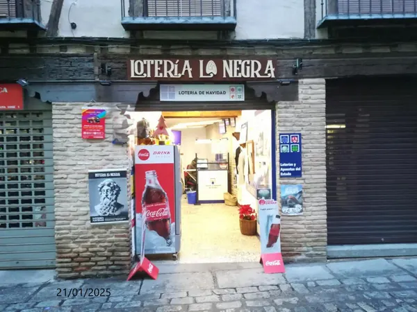 Imagen del punto de venta de Lotería