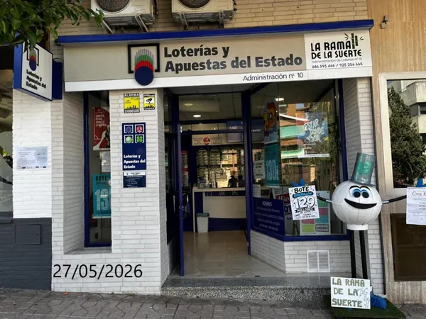 Imagen del punto de venta de Lotería