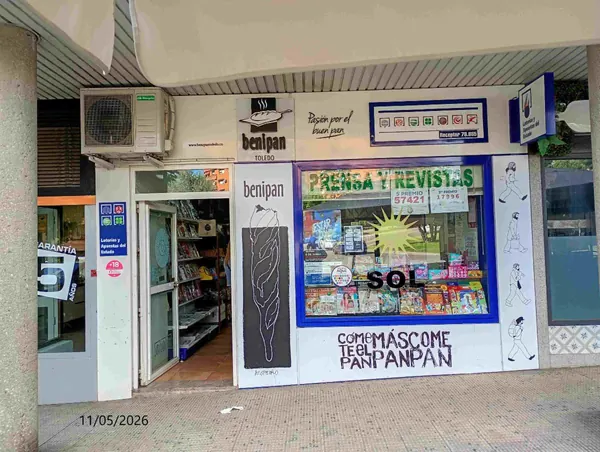 Imagen del punto de venta de Lotería