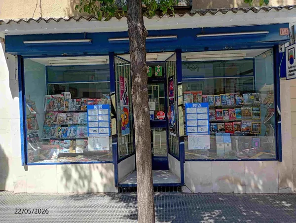 Imagen del punto de venta de Lotería