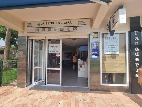 Imagen del punto de venta de Lotería