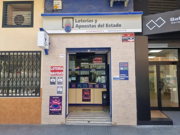 Imagen del punto de venta de Lotería