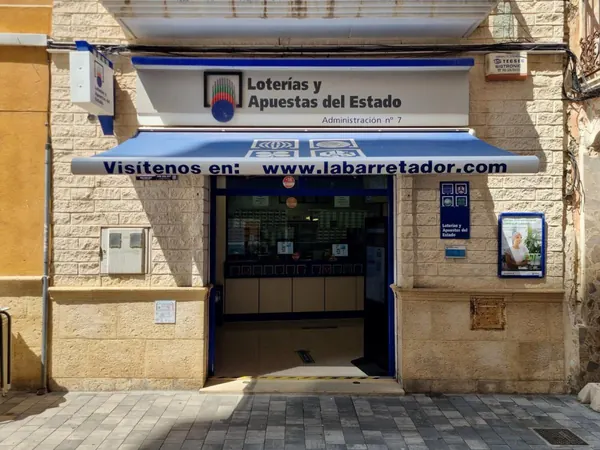 Imagen del punto de venta de Lotería