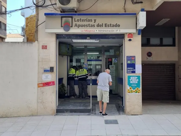 Imagen del punto de venta de Lotería