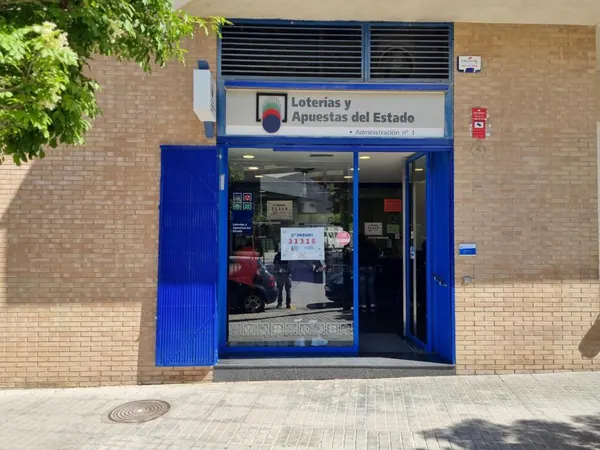 Imagen del punto de venta de Lotería