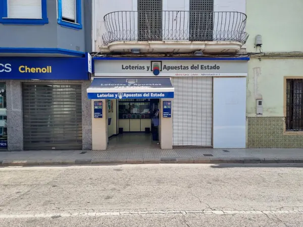 Imagen del punto de venta de Lotería