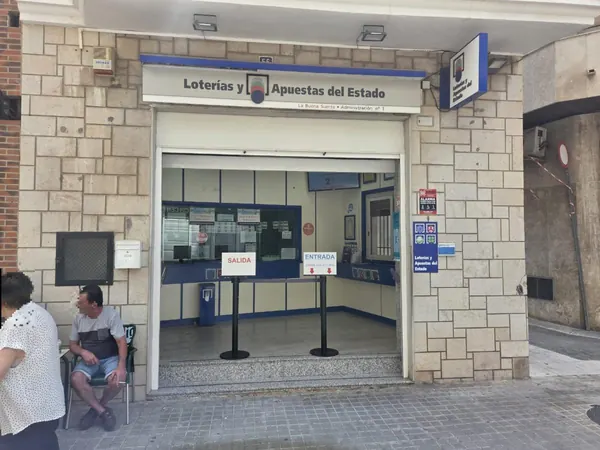 Imagen del punto de venta de Lotería