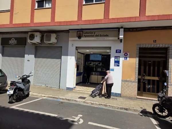 Imagen del punto de venta de Lotería