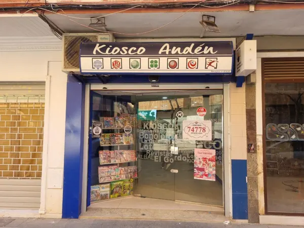 Imagen del punto de venta de Lotería