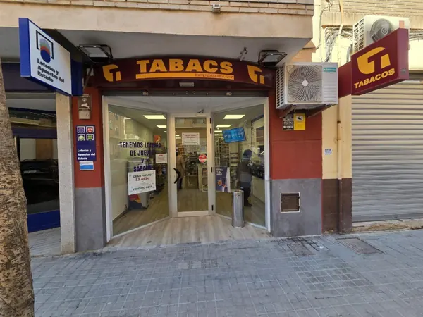 Imagen del punto de venta de Lotería
