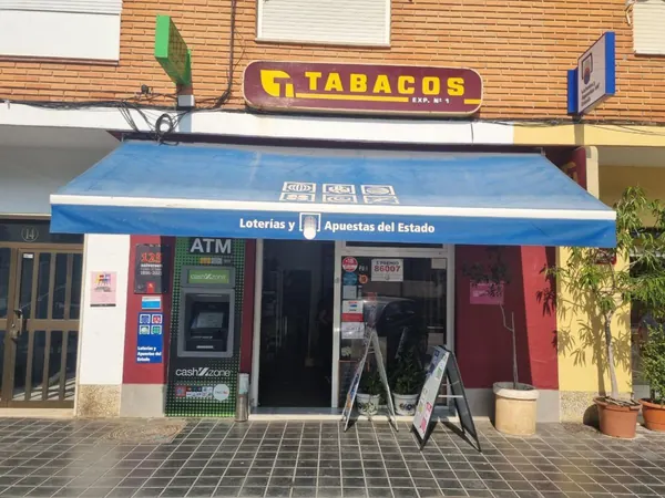 Imagen del punto de venta de Lotería