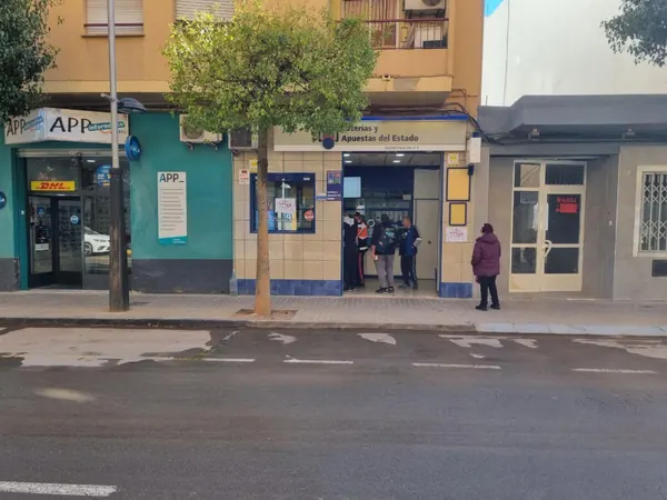 Imagen del punto de venta de Lotería