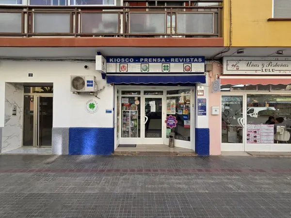 Imagen del punto de venta de Lotería