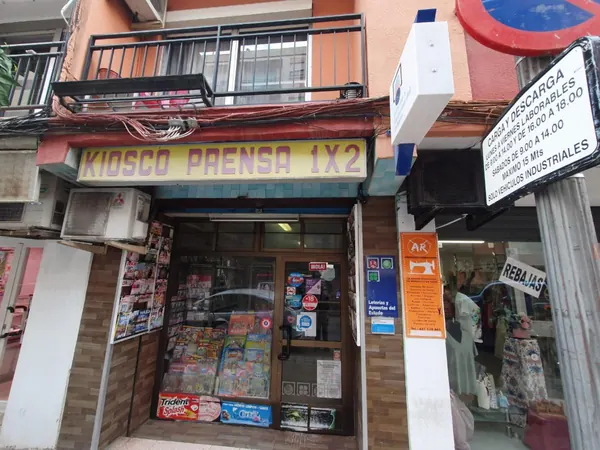 Imagen del punto de venta de Lotería
