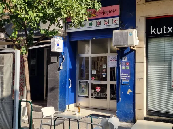 Imagen del punto de venta de Lotería