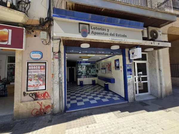 Imagen del punto de venta de Lotería
