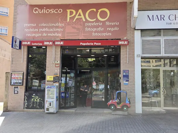 Imagen del punto de venta de Lotería