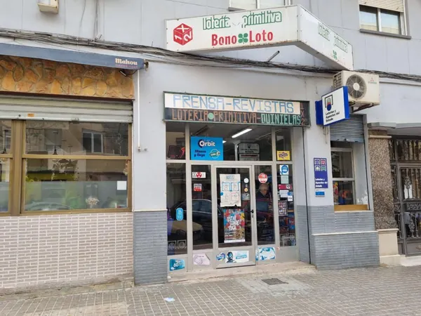 Imagen del punto de venta de Lotería