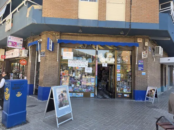 Imagen del punto de venta de Lotería